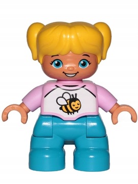 LEGO Duplo nowa figurka DZIEWCZYNKA żółte włosy