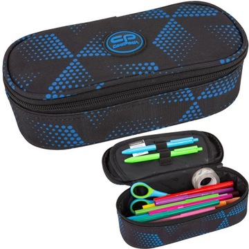 COOLPACK CP PIÓRNIK SZKOLNY SASZETKA USZTYWNIANA TUBA CZARNA 3D