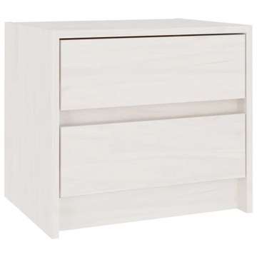 Szafka nocna Rustykalna 40x30,5x35,5cm biała
