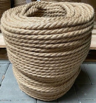 Джутовая парусная веревка 22 мм, шнур 5 м