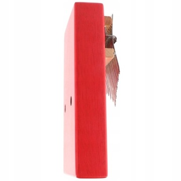 Kalimba JEREMI W-17T-7 KALIMBA 17-TONOWA Czerwona MAHOŃ Świetne brzmienie