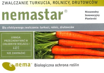 Nicienie zwalczające turkucie, rolnice na 1000m2