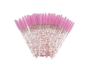 СПИРАЛЬНАЯ ЩЕТКА ОДНОРОДНЫЕ ЩЕТКИ ДЛЯ РЕСНИЦ СПИРАЛЬ ДЛЯ БРОВЕЙ 50 шт.