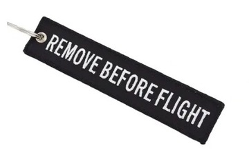 Zawieszka Remove Before Flight * RBF * (CZARNY) (HAFT!) [QUALITY 100%!]
