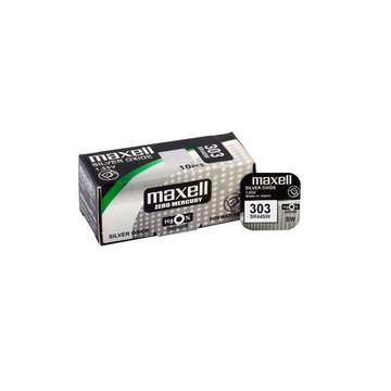1 bateria srebrowa 303 Maxell SR44W SR44SW
