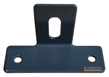 Uchwyt mocowanie przęsła typ T RAL7016 ścianka 2mm