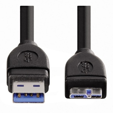 Кабель с разъемом USB 3.0 A / разъемом Micro B длиной 1,8 м. ХАМА