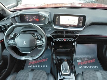 Peugeot 2008 II SUV 1.2 PureTech 130KM 2021 Peugeot 2008 GT Automat Panorama Kamera Full LED 1.2 Benzyna 130KM, zdjęcie 21