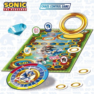 Настольная игра Sonic Chaos Control 100361 LISCIANI