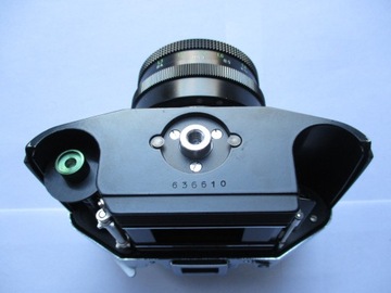EXA 1b + Tessar 50 мм 1:2,8 Carl Zeiss Jena Pack.