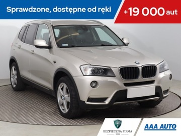 BMW X3 F25 SUV 2.0 20d 184KM 2013 BMW X3 xDrive20d, 181 KM, 4X4, Automat, Skóra