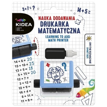 NAUKA DODAWANIA DRUKARKA MATEMATYCZNA KIDEA