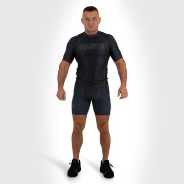 Мужская футболка для ММА BJJ Crossfit черная TRACE S