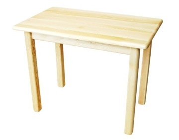 Solidny stół drewniany sosnowy 80x50 kuchenny