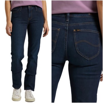LEE MARION DAMSKIE SPODNIE JEANSOWE W33 L31
