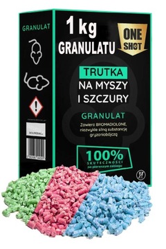 Trutka Monagro przeciwko myszom szczurom GRANULAT!