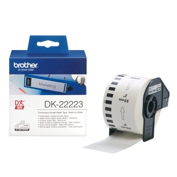 Oryginalna taśma ciągła Brother DK22223 50mm do QL