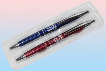 НАБОР ШАРИКОВОЙ РУЧКИ FC BARCELONA + РУЧКА, МЕТАЛЛ И ПЛАСТИК В КОРОБКЕ