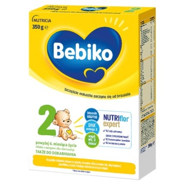 BEBIKO 2 молоко наступне для немовлят від 6. місяця життя 350 г