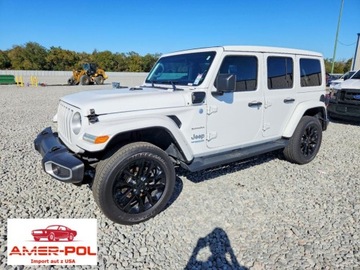 Jeep Wrangler IV 2021 Jeep Wrangler 2021 JEEP WRANGLER UNLIMITED SAHARA 4XE 2.0 Hybryda 375KM