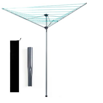 САДОВАЯ СУШИЛКА для стирки белья PROMIS SU190 40м 182см ЯКОРЬ+ЧЕХОЛ