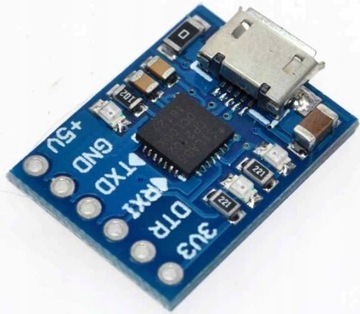 CP2102 Модуль преобразователя RS232 micro USB TTL/UART