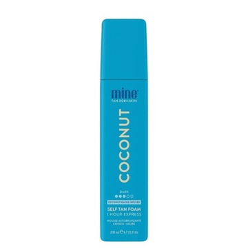 MineTan - Coconut Water pianka samoopalająca samoopalacz nawilżający, 200ml