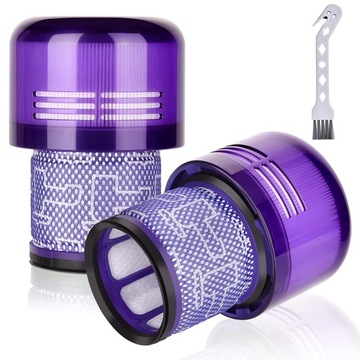 2 ФИЛЬТРА ДЛЯ ПЫЛЕСОСА DYSON V11 V15 SV14 SV17 SV22 + ЩЕТКИ
