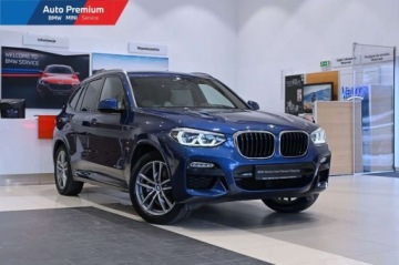 BMW X3 G01 SUV 2.0 20d 190KM 2018 BMW X3 xDrive20dFV23Adaptacyjne reflektory LEDSterowanie Gestami BMW