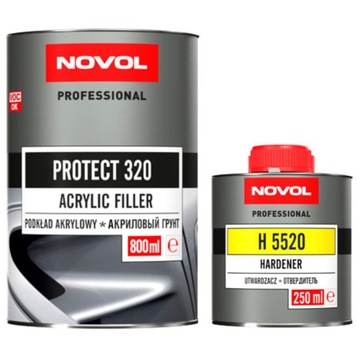 NOVOL PROTECT 320 podkład akrylowy 0,8L +utw H5520
