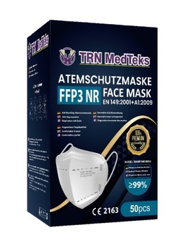 50x ЗАЩИТНАЯ АНТИВИРУСНАЯ МАСКА FFP3