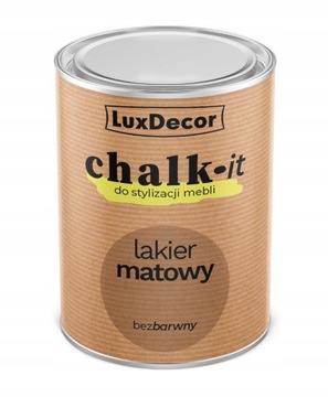 Lakier do farby kredowej stylizacja 0,75 Chalk-it