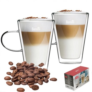Szklanki KUBKI TERMICZNE PODWÓJNA ŚCIANKA 2x300ml