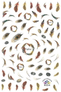 наклейки на ногти slay silver bigark