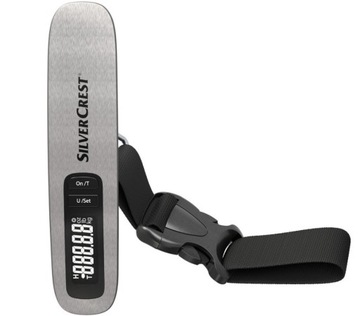 WAGA BAGAŻOWA SILVERCREST DO 50KG WYŚWIETLACZ LCD