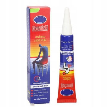 Hemorrhoid Treatment Cream For Redness Itching 20g