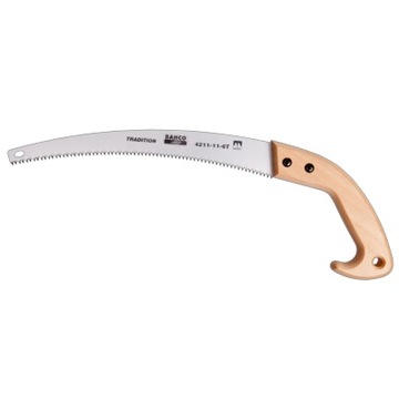BAHCO Piła sadownicza lisi ogon 360mm do drewna suchego NIE hartowana TPI 6