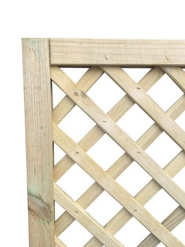 Kratka ogrodowa drewniana 60x180 cm Płot kratkowy Pergola TANIA WYSYŁKA