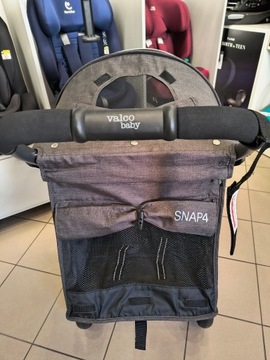 Valco Wózek SNAP 4 tailor made charcoal + przykrycie