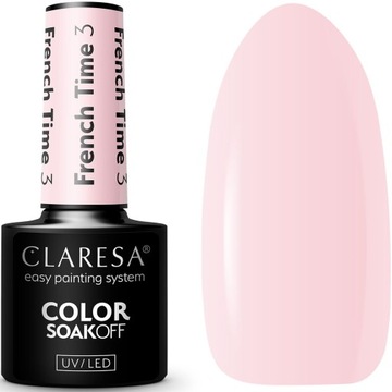 Claresa Lakier Hybrydowy French Time 3 5ml