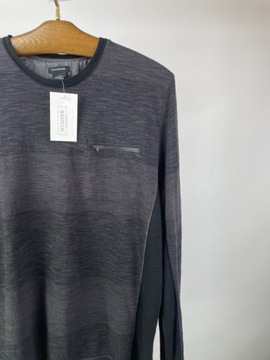 Bluzka męska long sleeve CALVIN KLEIN JEANS paski r. M