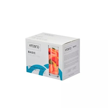 Szklanki do napojów Basic KROSNO 300ml/6szt