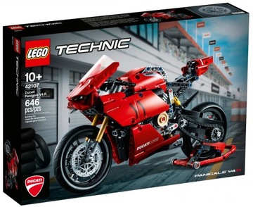 KLOCKI LEGO TECHNIC 42107 DUCATI PANIGALE V4 R