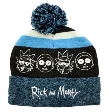 Rick and Morty Czapka zimowa 54-60 Haft Pompon