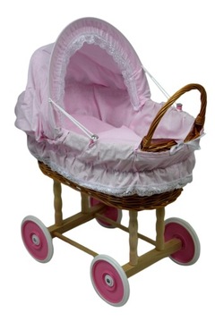 Плетеная кукольная коляска, плетеная кукла, 16 ЦВЕТ