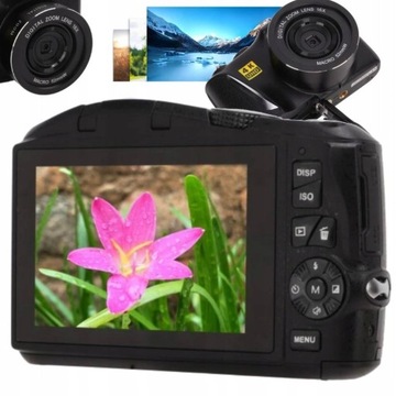 APARAT CYFROWY 4K KAMERA 48MP 16X