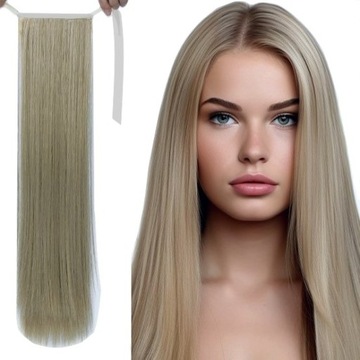 KUCYK DOCZEPIANY włosy jak naturalne KITKA 55cm PL