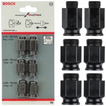BOSCH 6x Adapter do otwornic redukcja Power Change