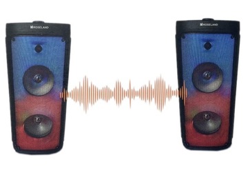 Караоке Bluetooth со светодиодной звуковой панелью USB-динамик