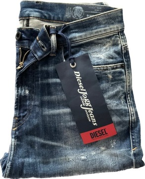 Diesel spodnie jeansowe, rozmiar: 30